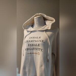 Betsey Johnson Cream Hoodie